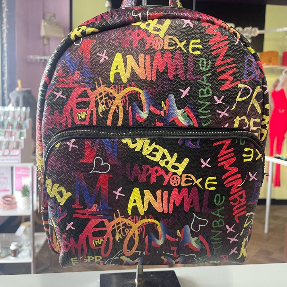 Colorful Graffiti Backpack